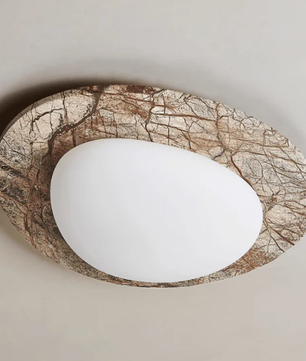 Ayla crack marble Ceiling Lights