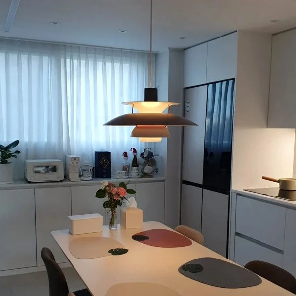Danish Multi-layer Metal Pendant Light S107