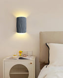 Pleated Resin Wall Lamp