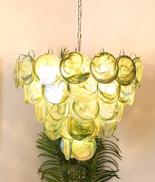 Murano Disc Chandelier