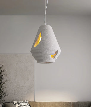 Wabi Sabi Resin Pendant Lamp