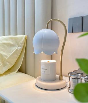 Flower Candle Warmer Lamp
