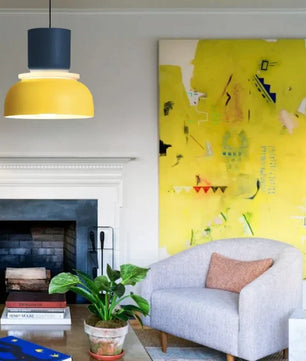 MACRI Color Block Nordic Pendant Light for Living Room