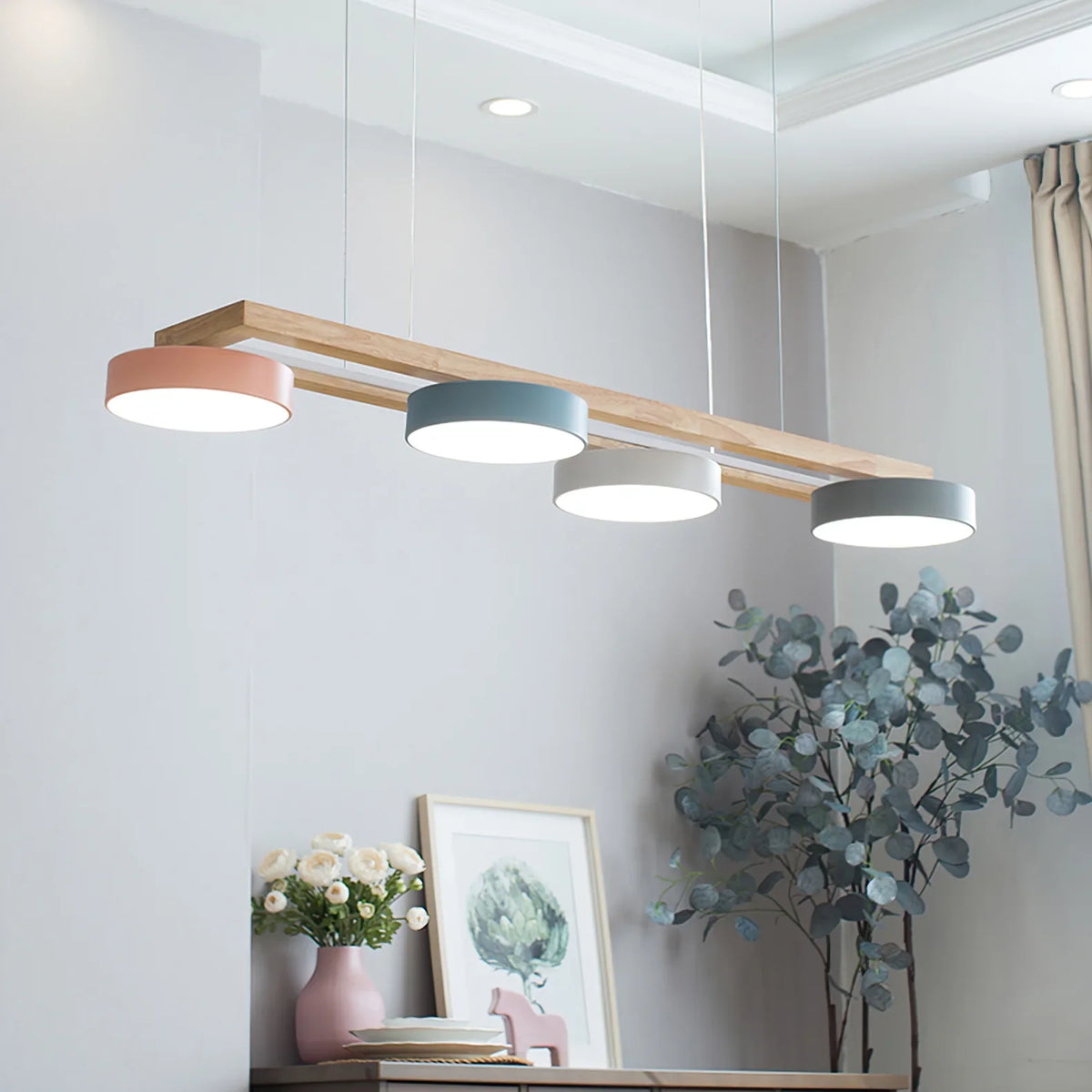 Sienna Bird Long Chandelier