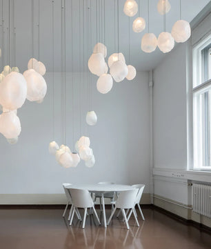 Liquid Glass Stone Pendant Light