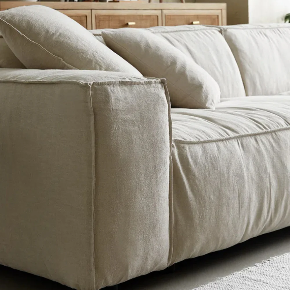 Large Sectional Deep Seat Couch Sofa