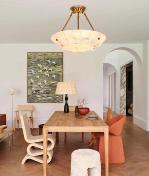 Bowl Alabaster Pendant Lamp