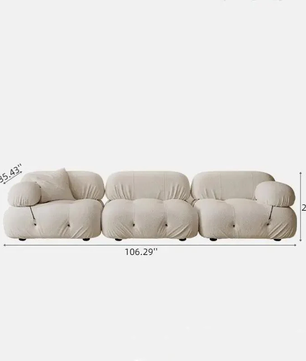 Minimalist Fluffy Sofa