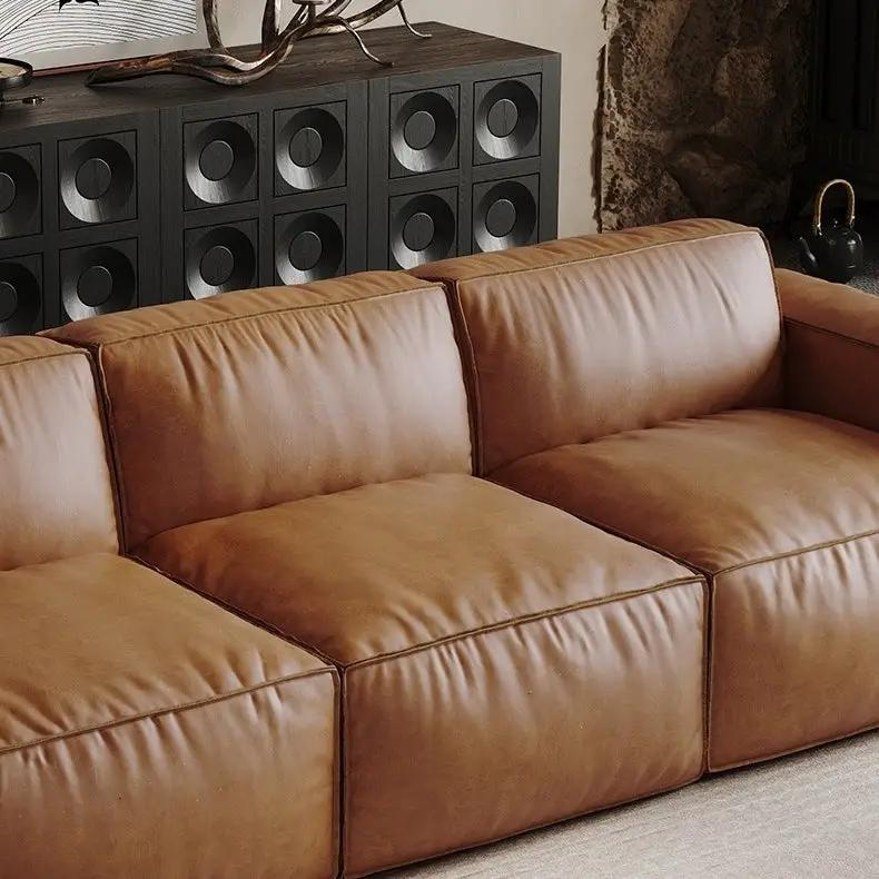 Modular Leather Sofa