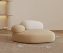 Pebble Fabric Sofa