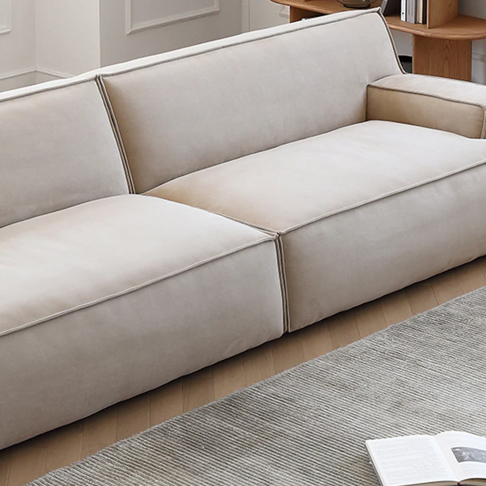Minimalist Vertical Upholstered Sofa