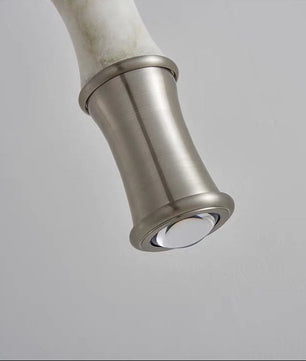Tallo Alabaster Bamboo Pendant Light
