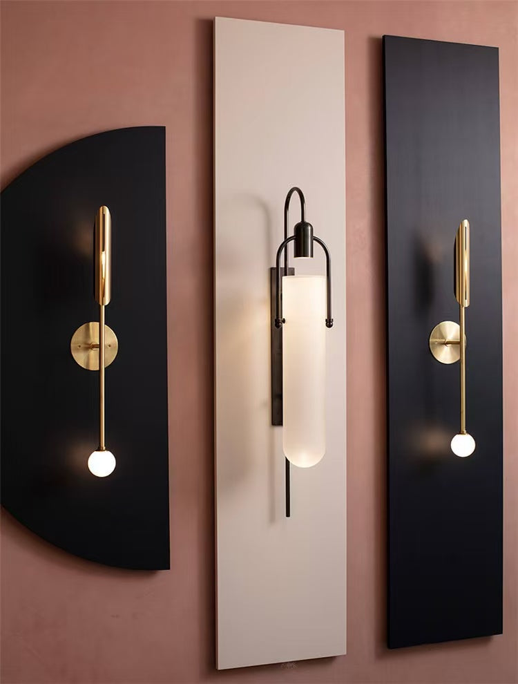Cylinder Strip Wall Light
