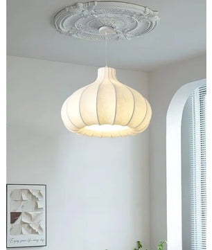Onion Bubble Silk Pendant Lamp M434