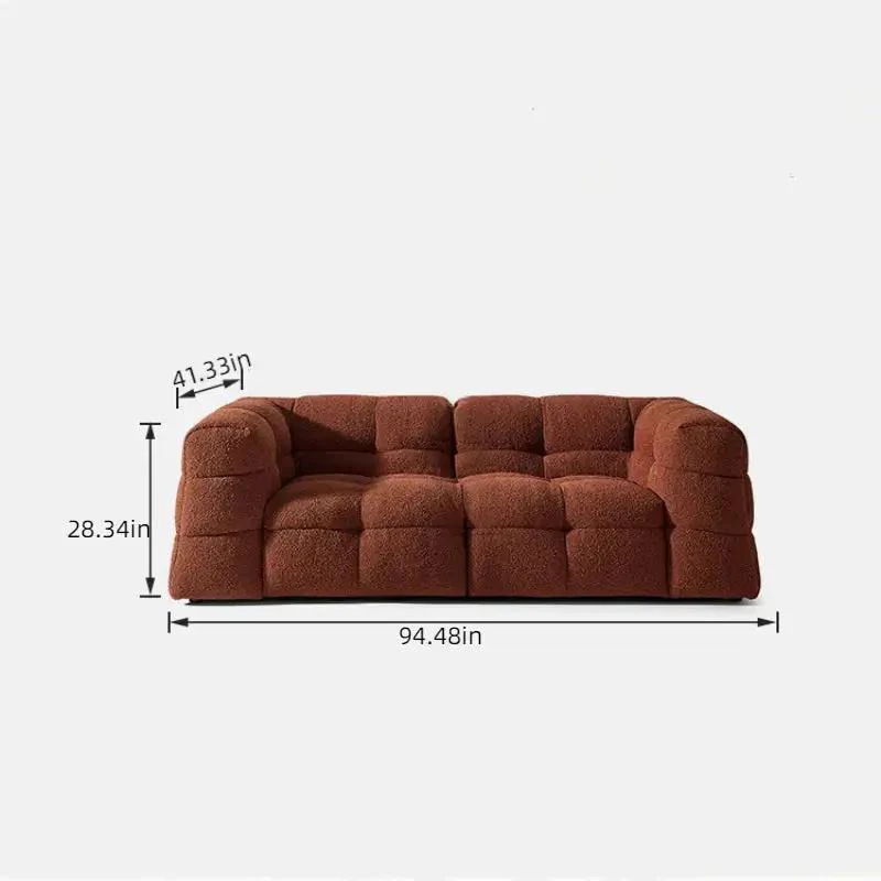 Upholstered Loveseat Sofa