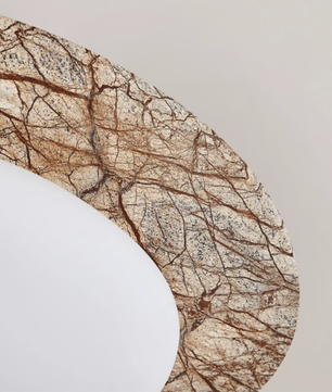 Ayla crack marble Ceiling Lights