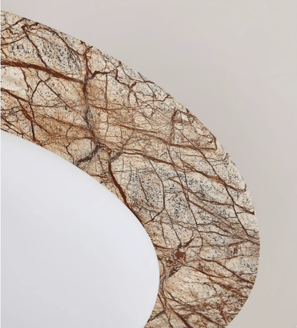Ayla crack marble Ceiling Lights
