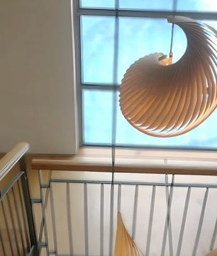 Nautilus Shell Pendant Light