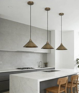 Atacama Tapered Copper Pendant