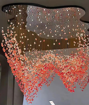 Crystal Stone Chandelier