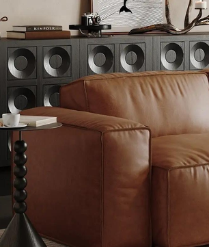 Modular Leather Sofa