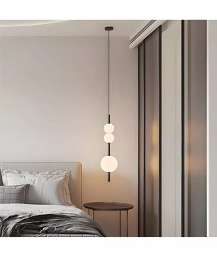 Vertical Glass Pendant Light