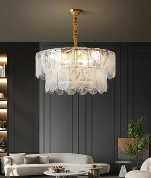 Nason Brass Chandelier
