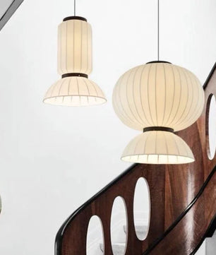 Mulberry Silk Lantern Pendant Light M433