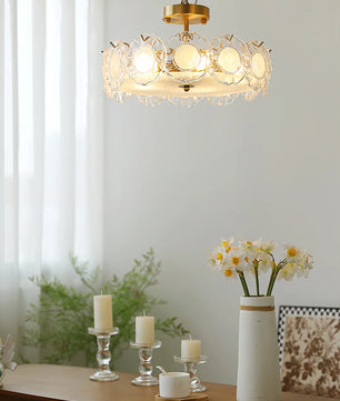 Pobllem Glass Ceiling Lamp