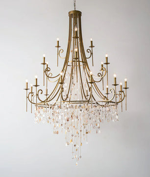 Tatum Lux Shell Chandelier