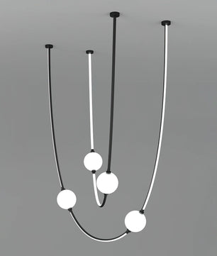 Linea Curva Chandelier