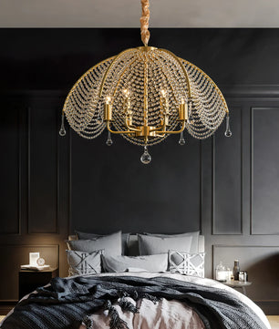 Neville Brass Chandelier