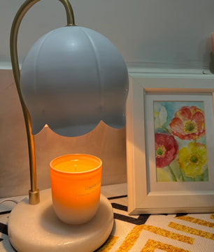 Flower Candle Warmer Lamp