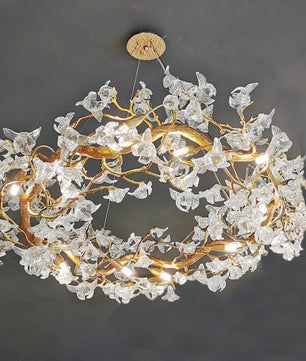 Hibiscus Flower Chandelier