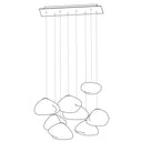 73 Random Glass Pendant Light
