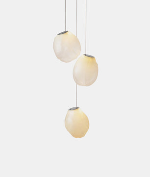Liquid Glass Stone Pendant Light