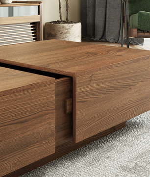 Minimalist Sliding Coffee Table