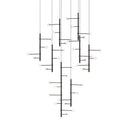 Orbit Cascade Multi-Globe Chandelier