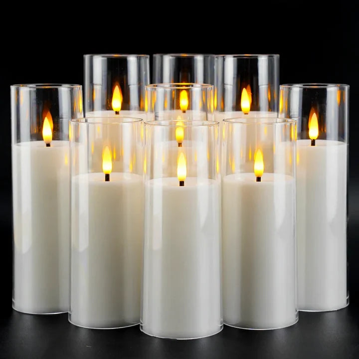 Flameless Acrylic Candle