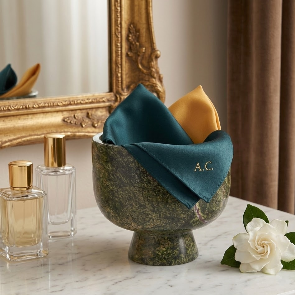 The Verde Guatemala Marble Centerpiece Bowl