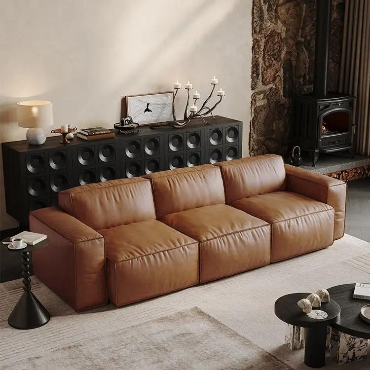 Modular Leather Sofa