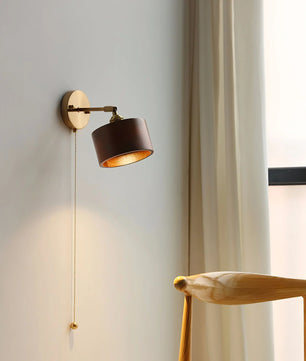 Rotatable Wooden Wall Lamp