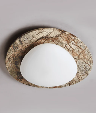 Ayla crack marble Ceiling Lights