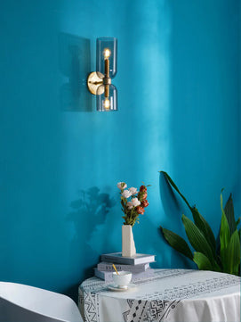 Art Blown Glass Wall Lamp