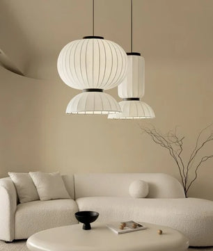Mulberry Silk Lantern Pendant Light M433