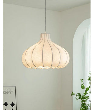 Onion Bubble Silk Pendant Lamp M434