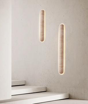 Liora Travertine Wall Sconce
