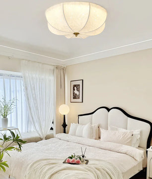 Orchid Fabric Ceiling Lamp