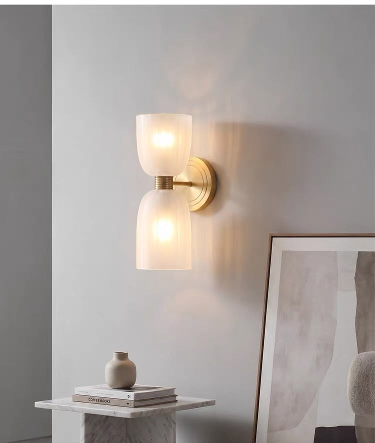 Tulipano Up Down Glass Wall Sconce