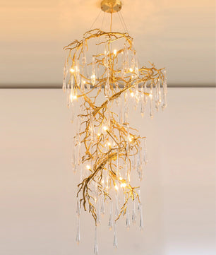 Spiral Branches Chandelier